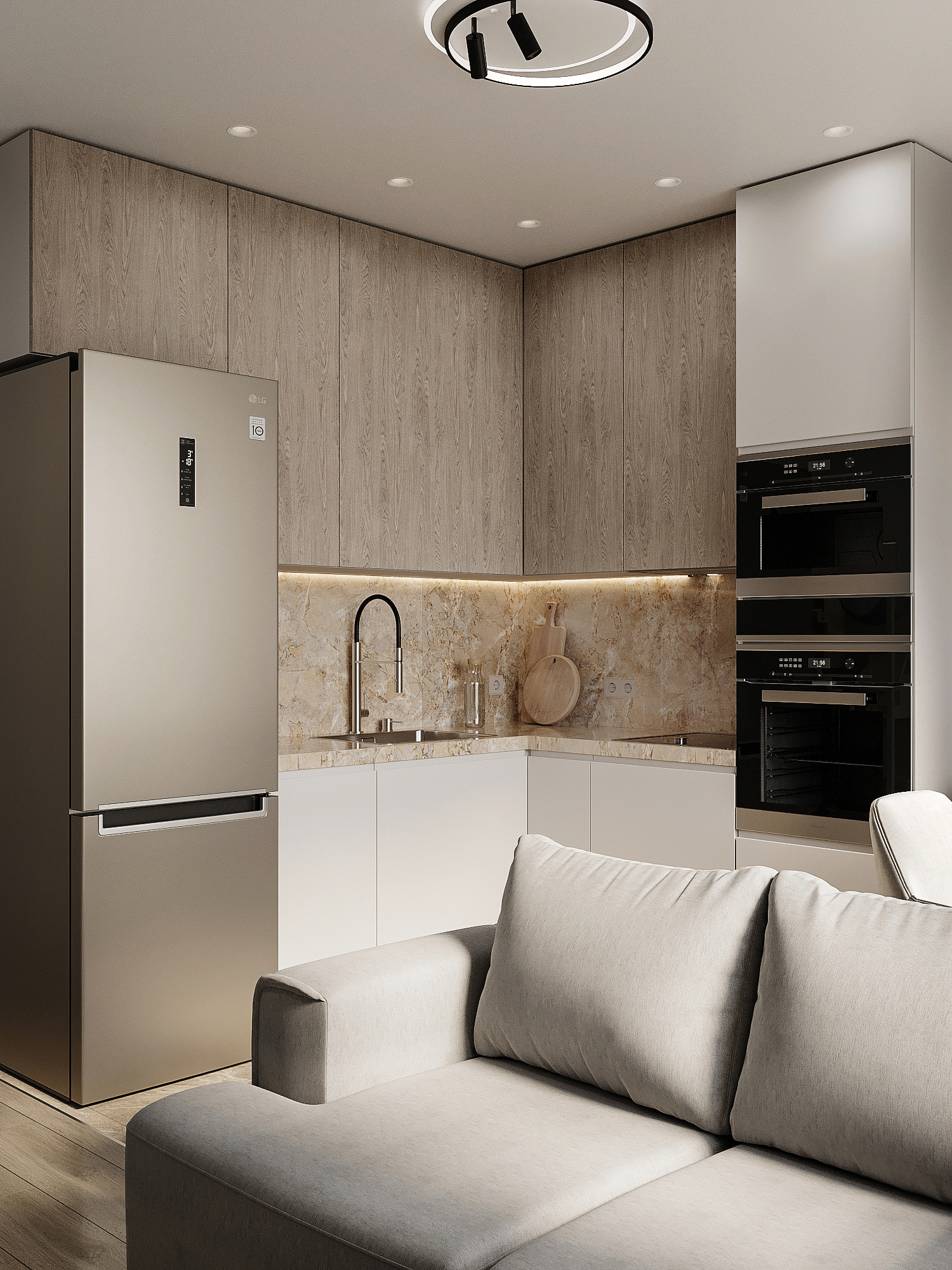 Двухкомнатная квартира 48 м2