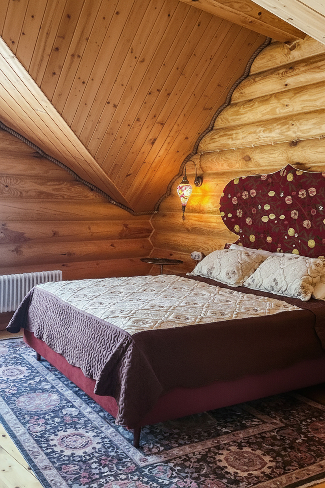 Бревенчатый дом с баней