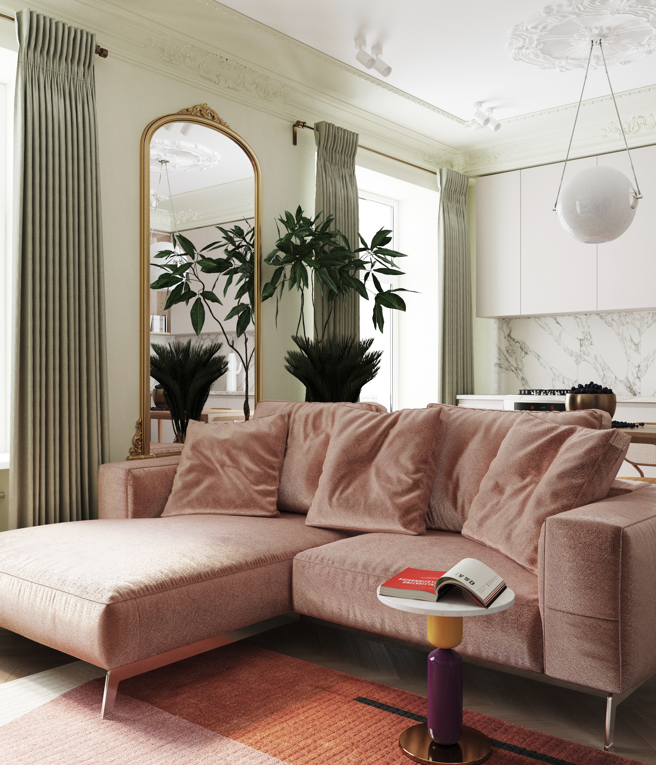 КВАРТИРА В "СТАЛИНКЕ" НА ЛЕНИНСКОМ ПРОСПЕКТЕ