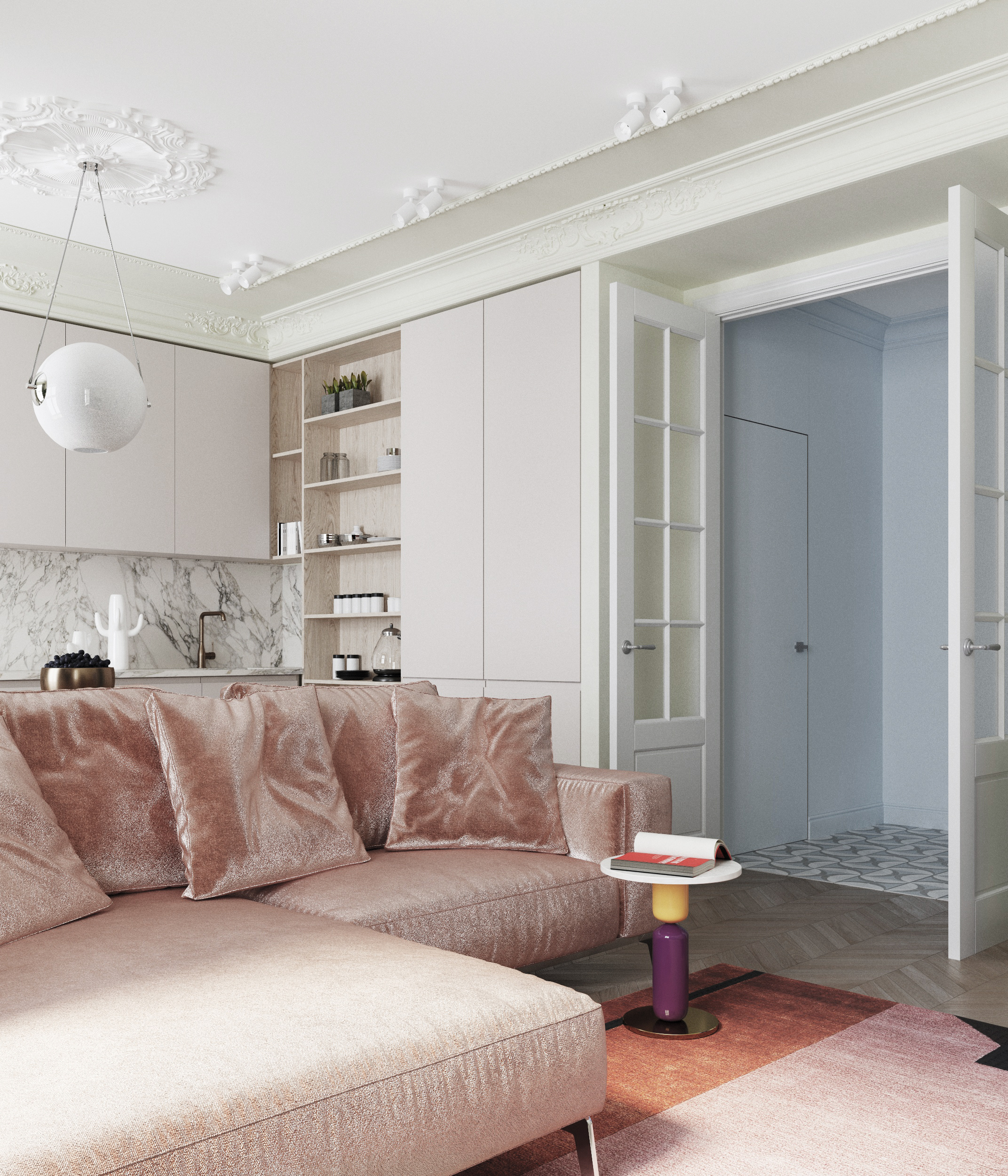 КВАРТИРА В "СТАЛИНКЕ" НА ЛЕНИНСКОМ ПРОСПЕКТЕ