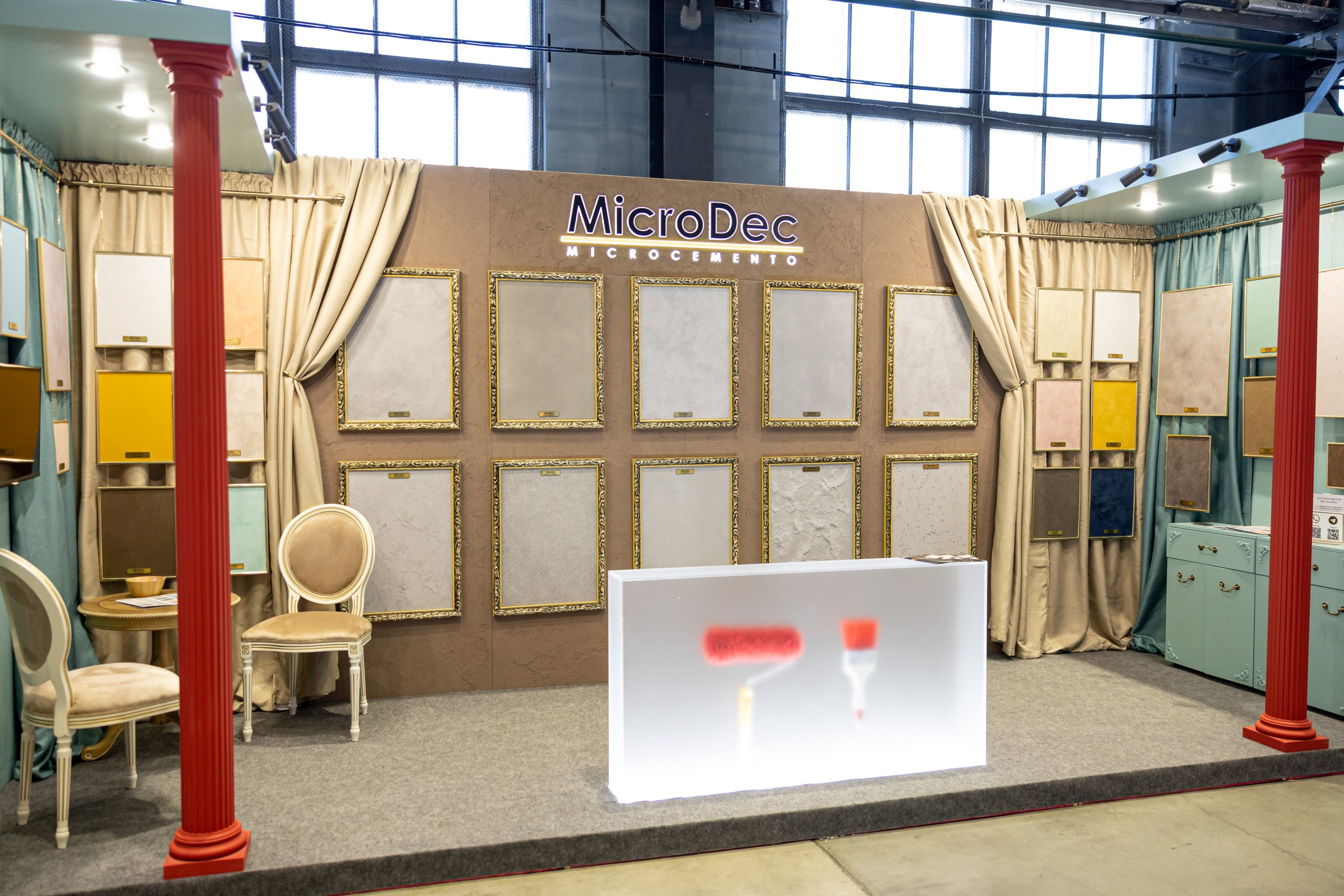 Дизайн Стенда Microdec на Российских днях дизайна и архитектуры