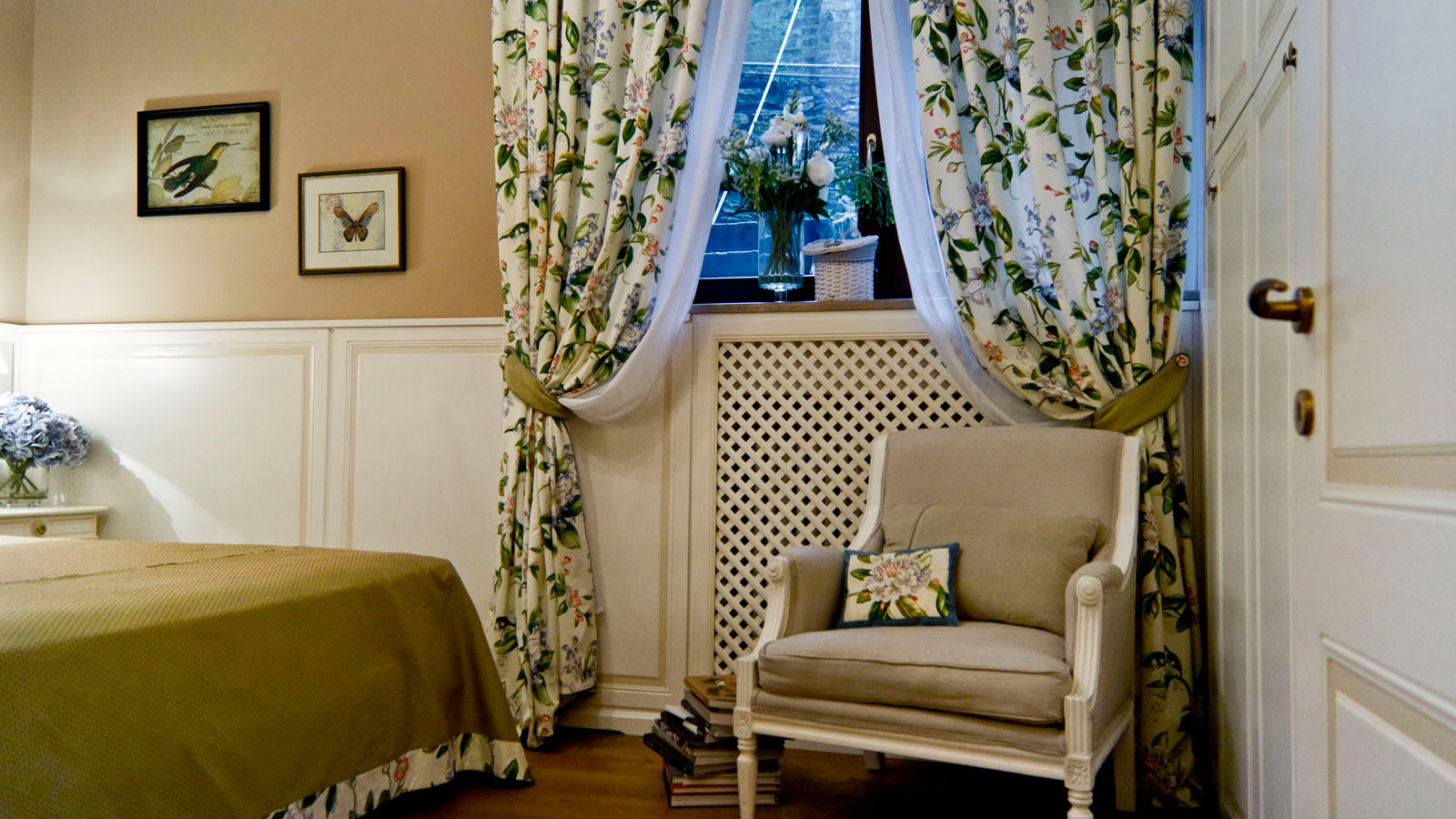 Interior design of vila on Italia Riviera
