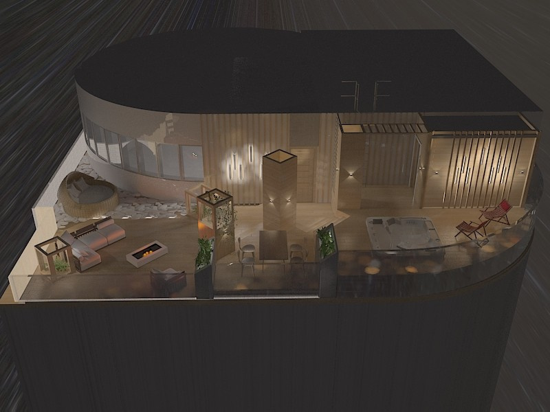 Terrace for Penthouse