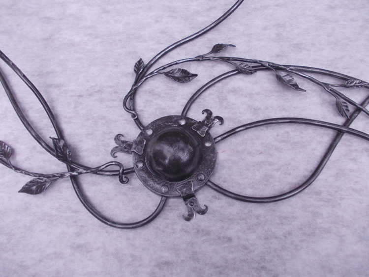 Wrought iron chandelier