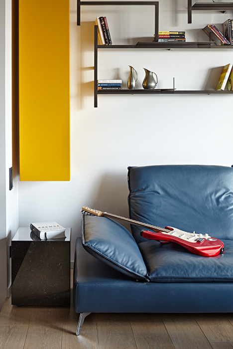 Houzz тур: Серф, музыка и немного лофта в квартире в Сокольниках