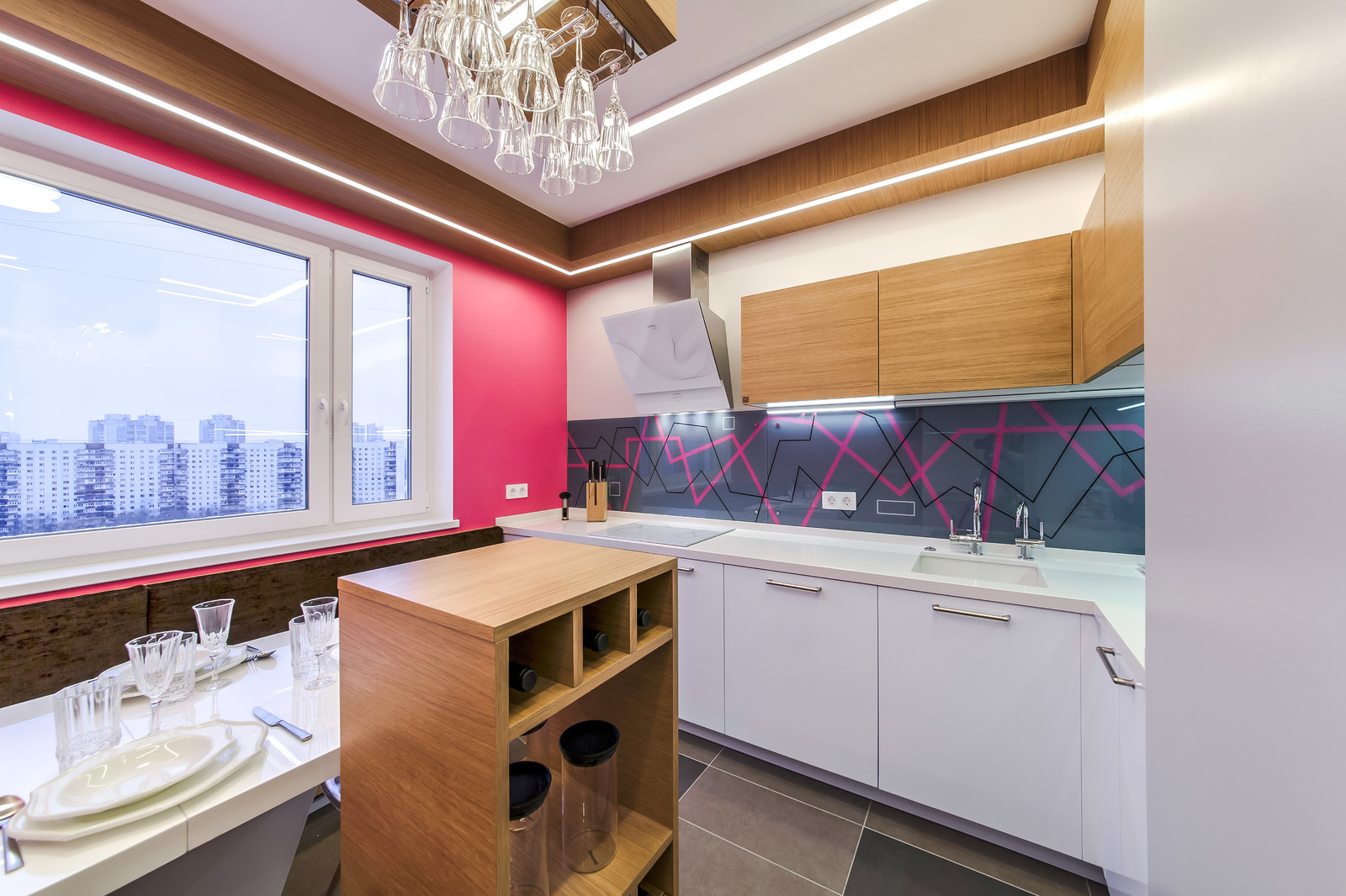 Кухня "Змейка". Проект для программы "Квартирный вопрос"