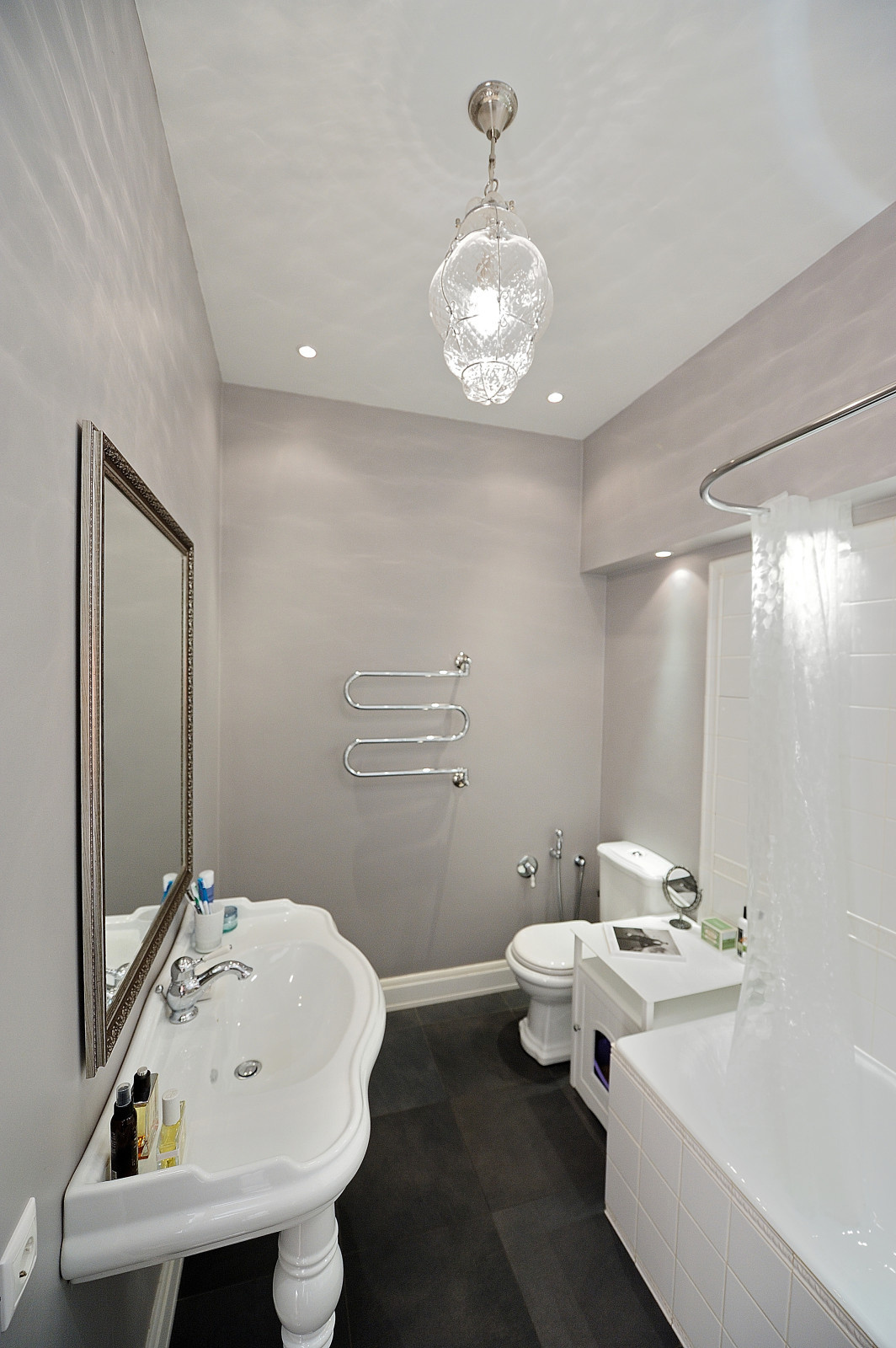 Apartments in an old house of the 1950s