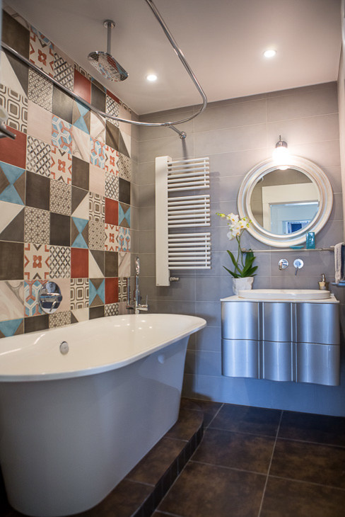 Houzz тур: Квартира-путешествие с графикой Анатолия Зверева