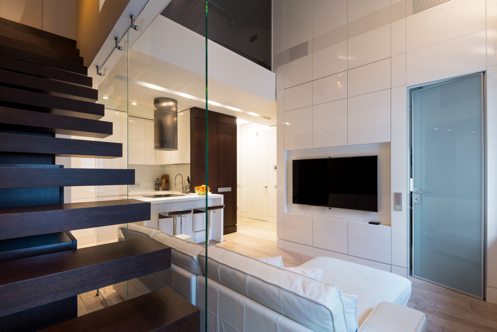 Двухуровневые апартаменты