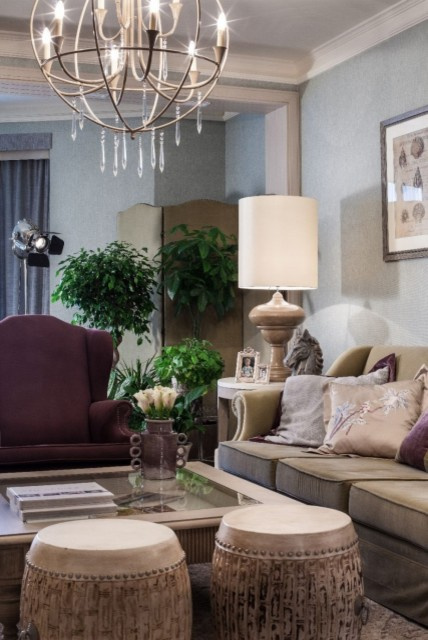 Светлая гостиная