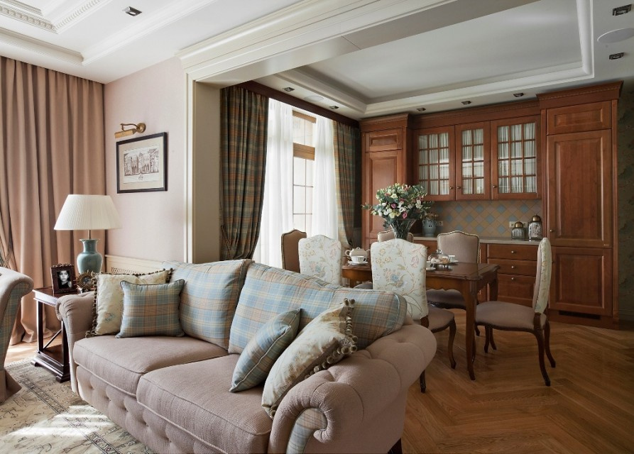 Светлая гостиная