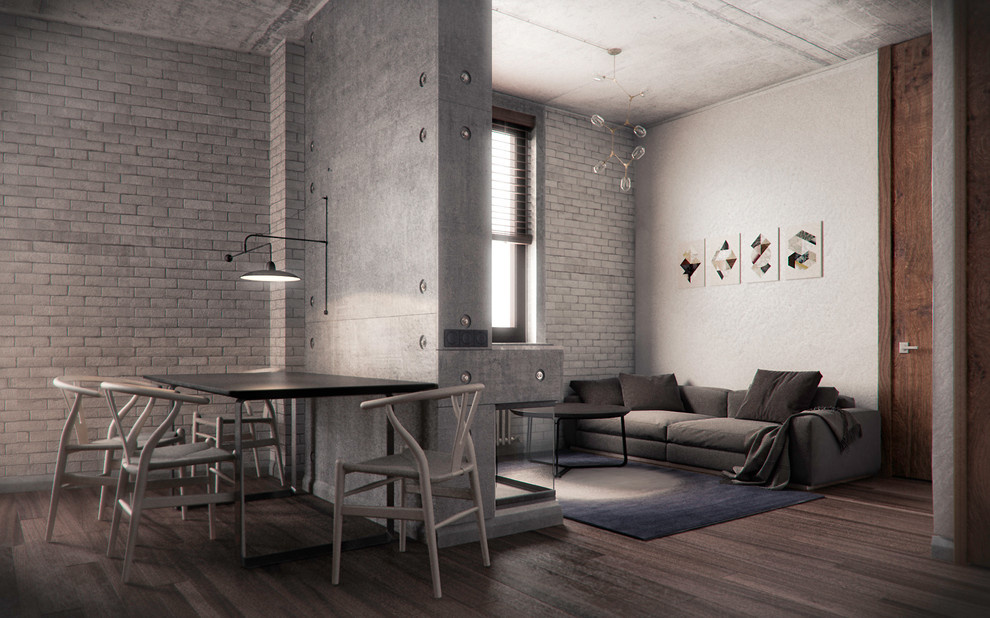 Квартира в стиле Loft, 90 м2