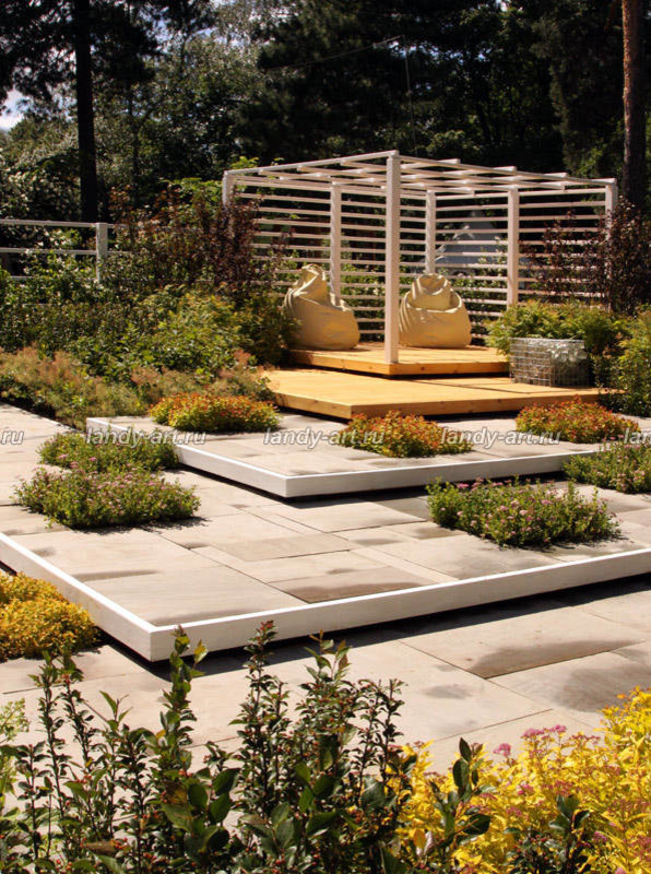 Выставочный садик на  фестивале "Сады и люди" 2014г.