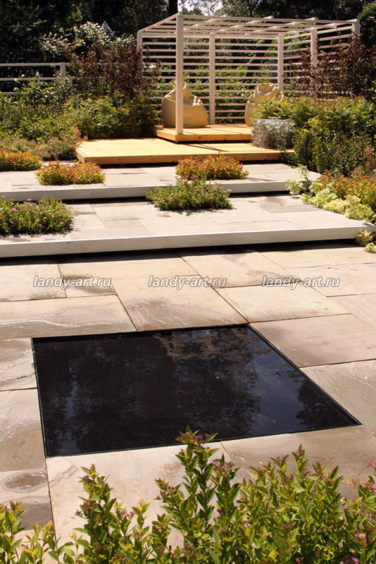 Выставочный садик на  фестивале "Сады и люди" 2014г.