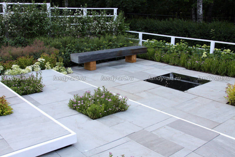 Выставочный садик на  фестивале "Сады и люди" 2014г.