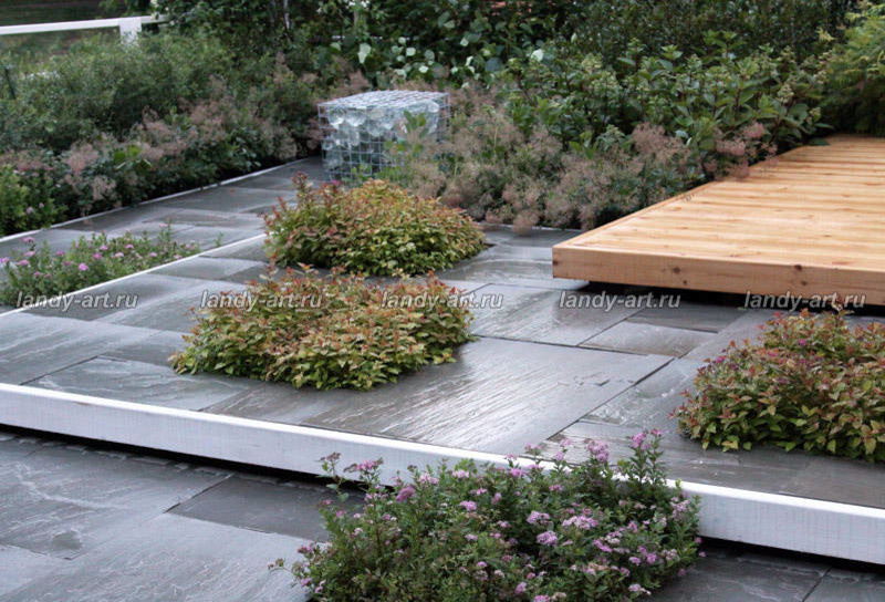 Выставочный садик на  фестивале "Сады и люди" 2014г.