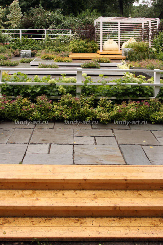 Выставочный садик на  фестивале "Сады и люди" 2014г.