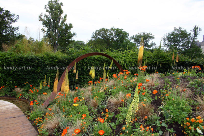 Цветники-миксбордеры.