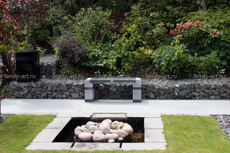 Идеи скамеек для садов и парков.