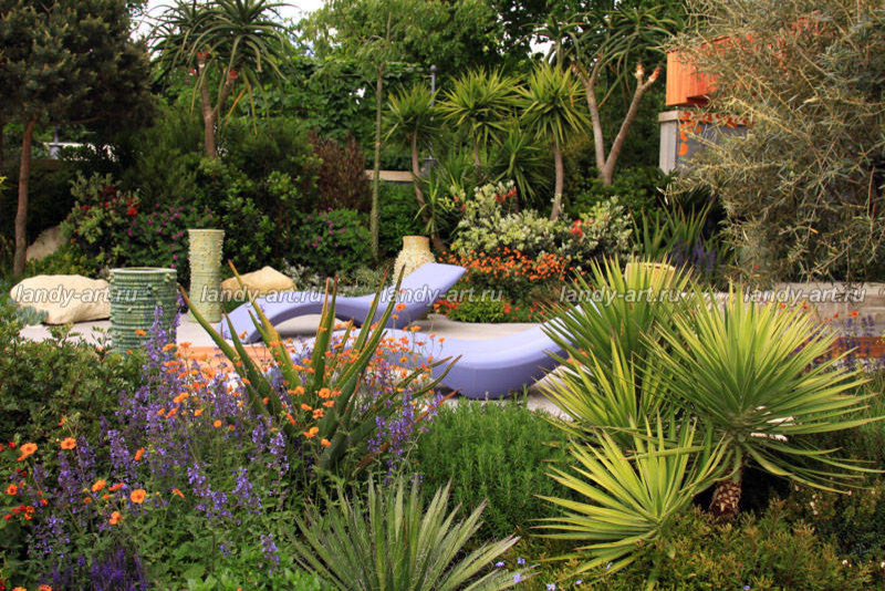 Идеи скамеек для садов и парков.