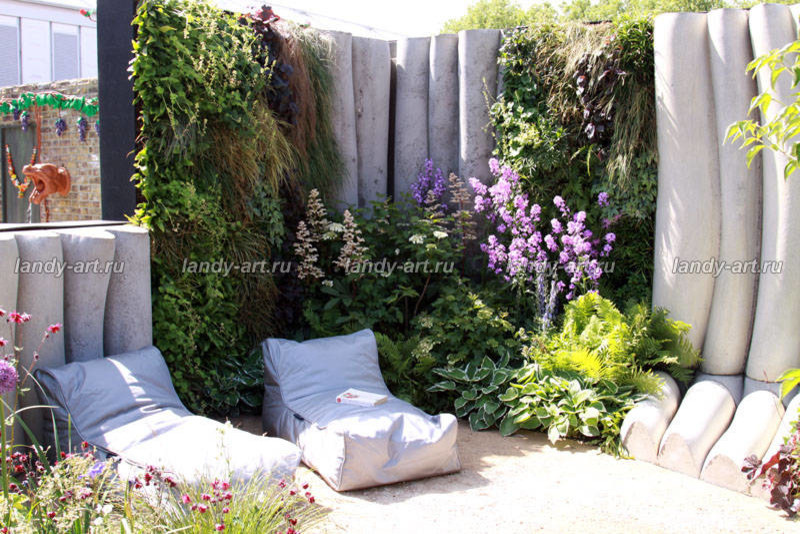 Идеи скамеек для садов и парков.