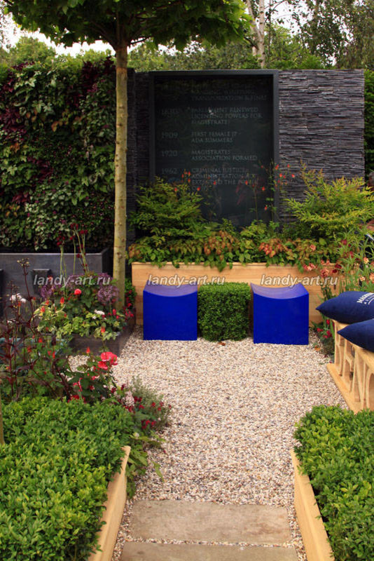 Идеи скамеек для садов и парков.