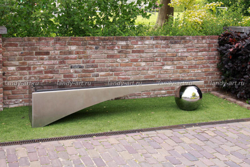 Идеи скамеек для садов и парков.