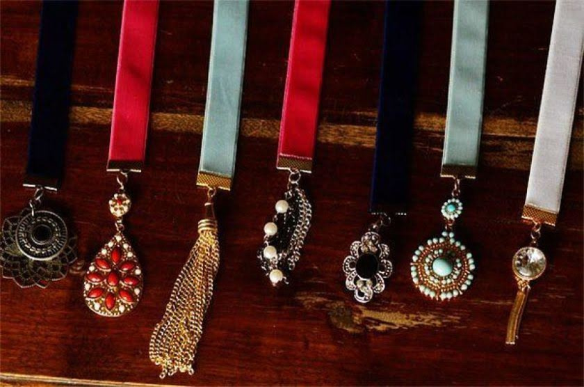 Проект на выходные: драгоценные закладки для книг