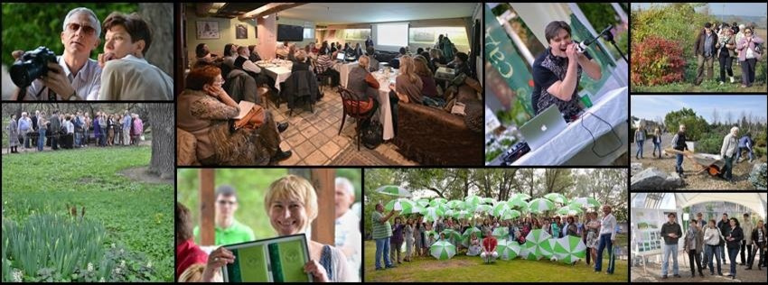 Выставочный садик на  фестивале "Сады и люди" 2014г.