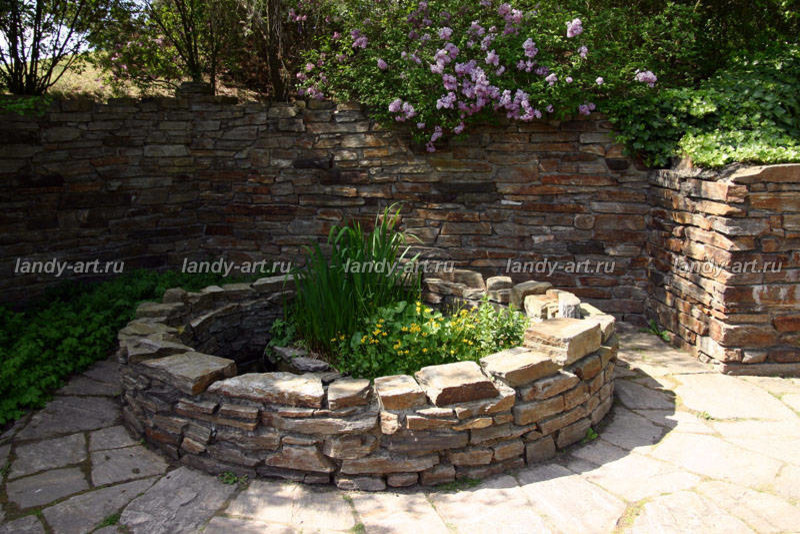 Подпорные стенки.