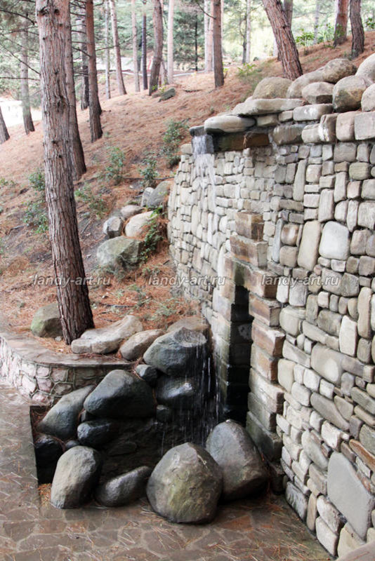 Подпорные стенки.