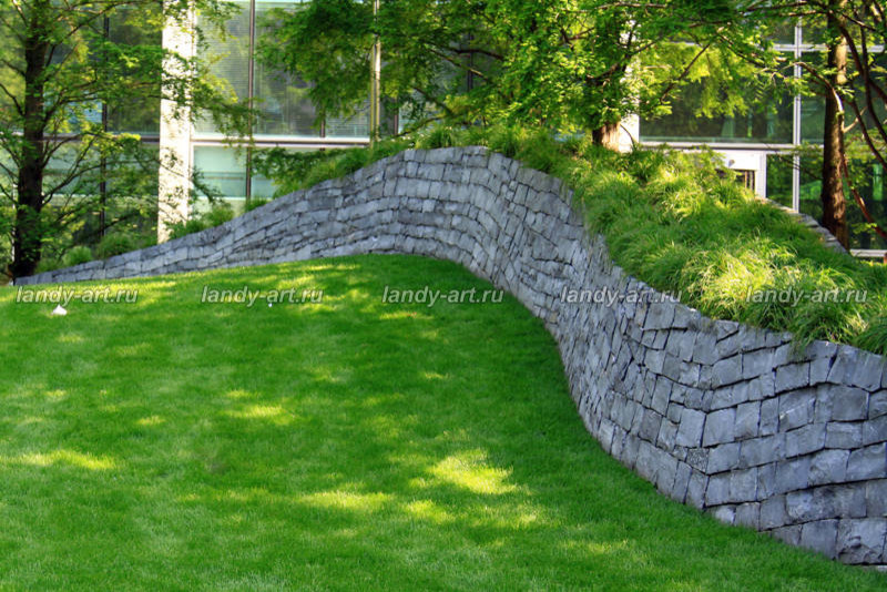 Подпорные стенки.