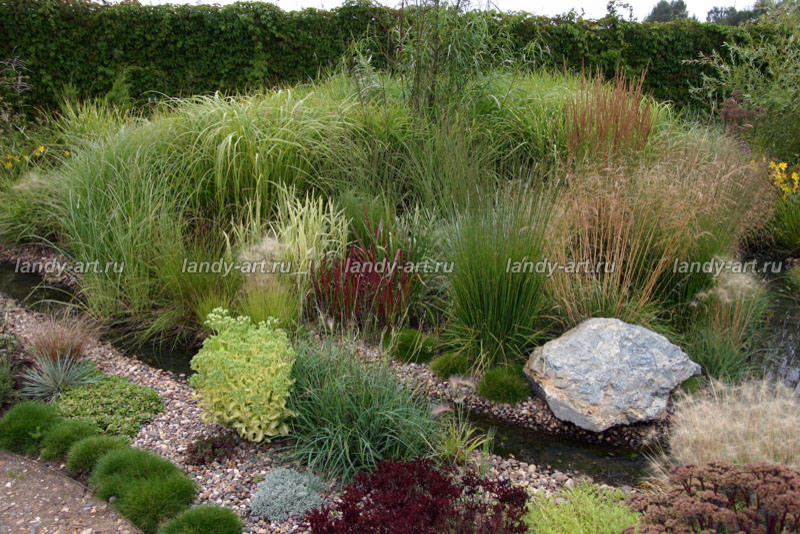 Гравийный сад.