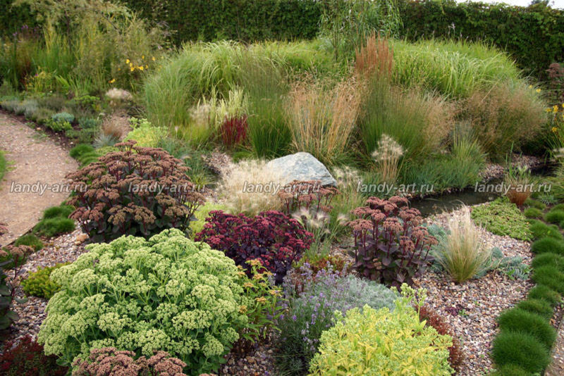 Гравийный сад.