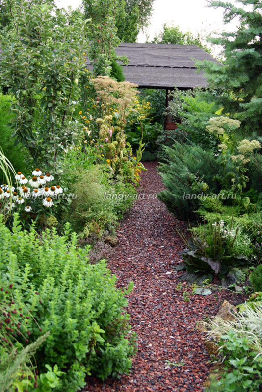 Гравийный сад.