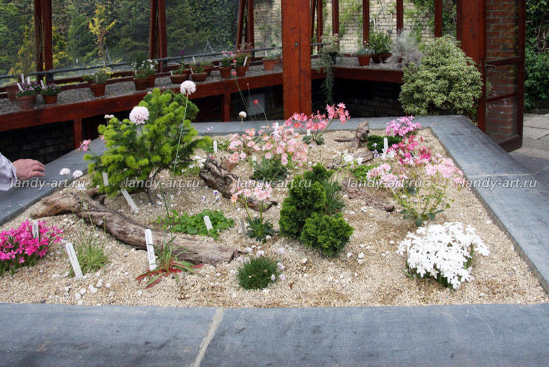 Гравийный сад.