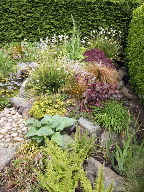 Гравийный сад.