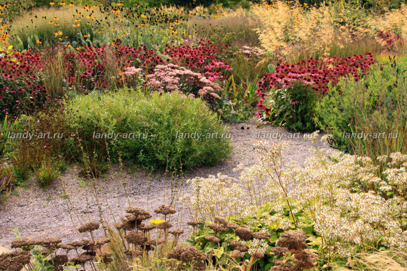 Гравийный сад.