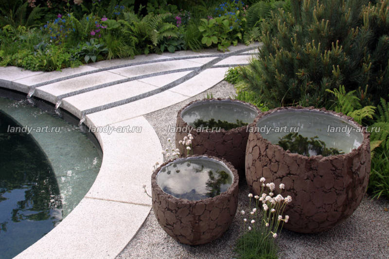 Мини-водоемы.