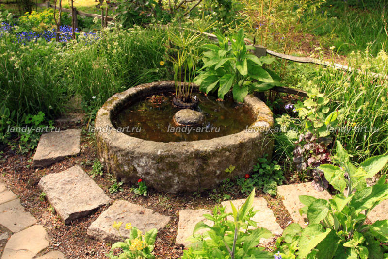 Мини-водоемы.