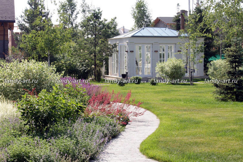 Сад на 25 сотках.