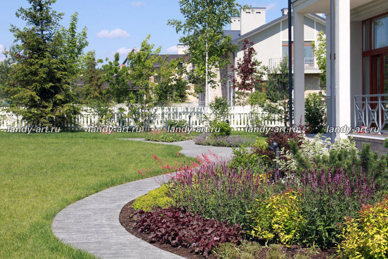 Сад на 25 сотках.