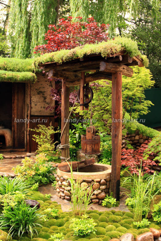 Колодцы и колонки.