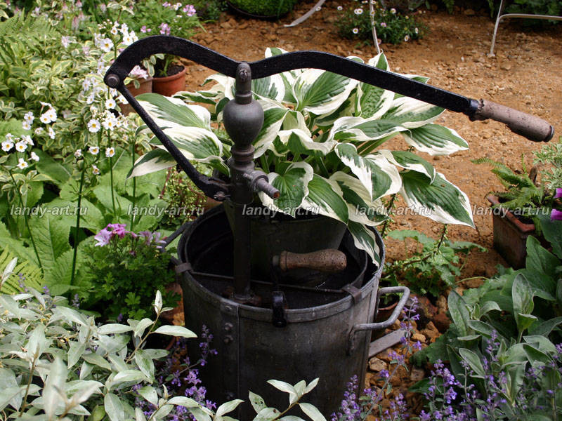 Колодцы и колонки.