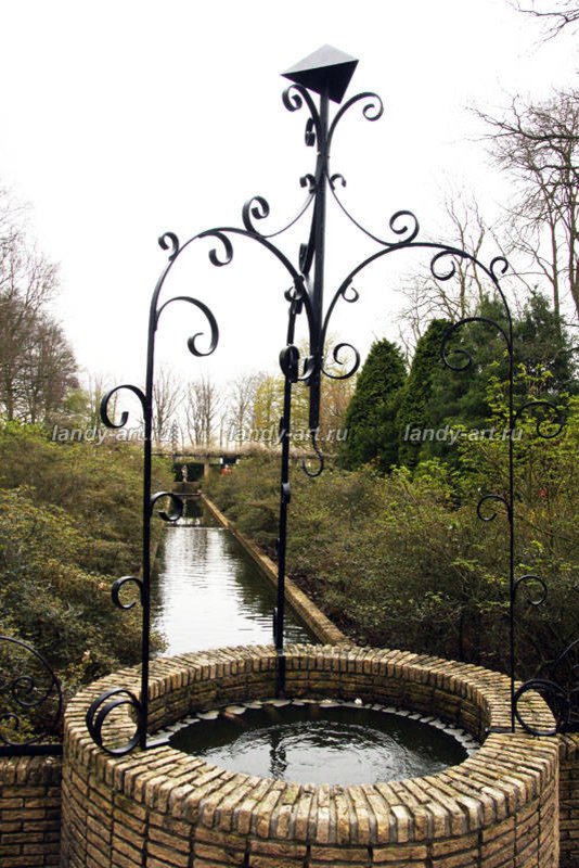 Колодцы и колонки.