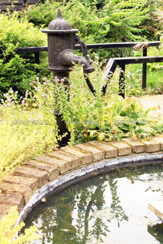 Колодцы и колонки.