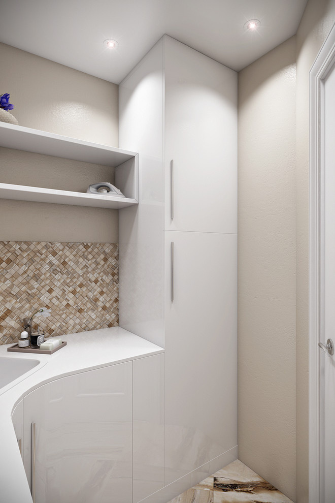 The apartment in a residential complex English Square in Moscow