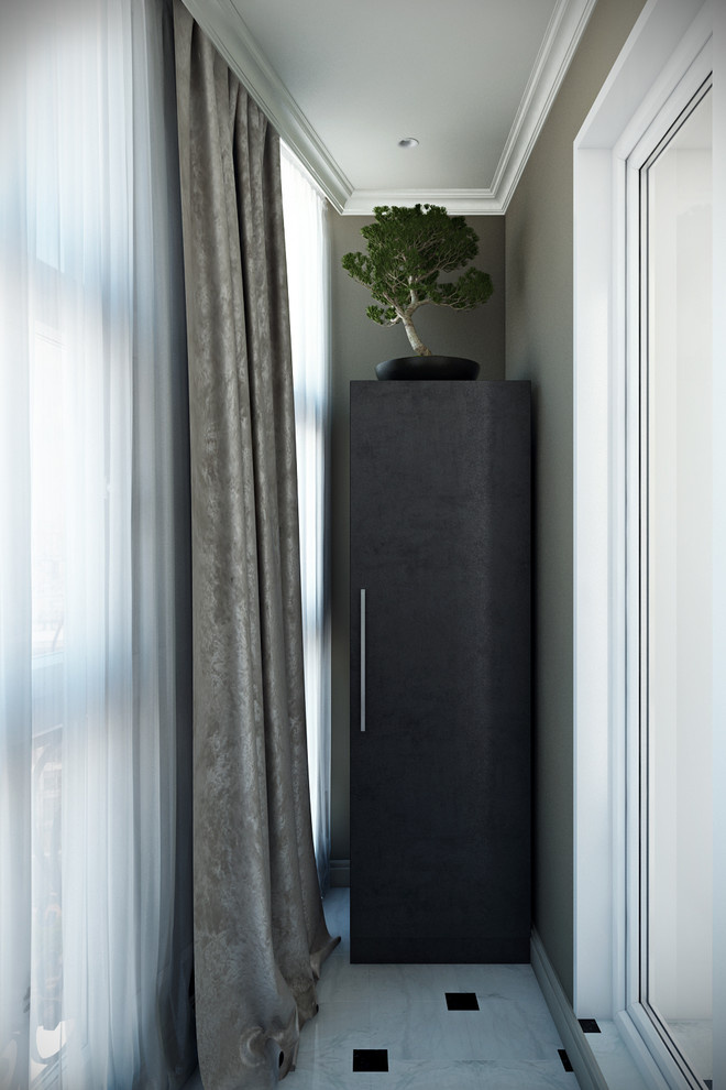 The apartment in a residential complex English Square in Moscow