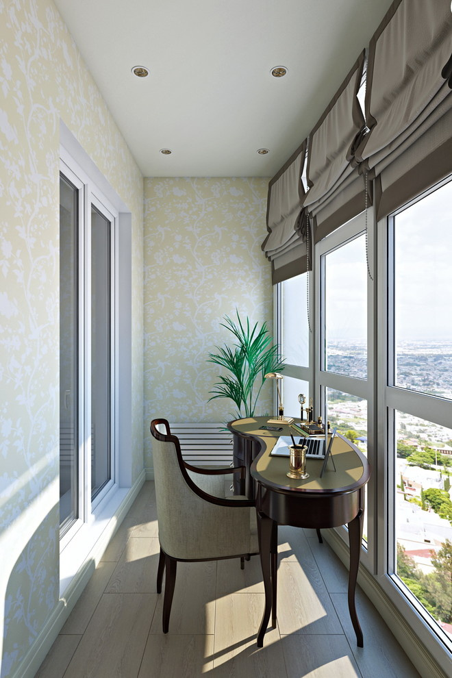 The apartment in a residential complex English Square in Moscow