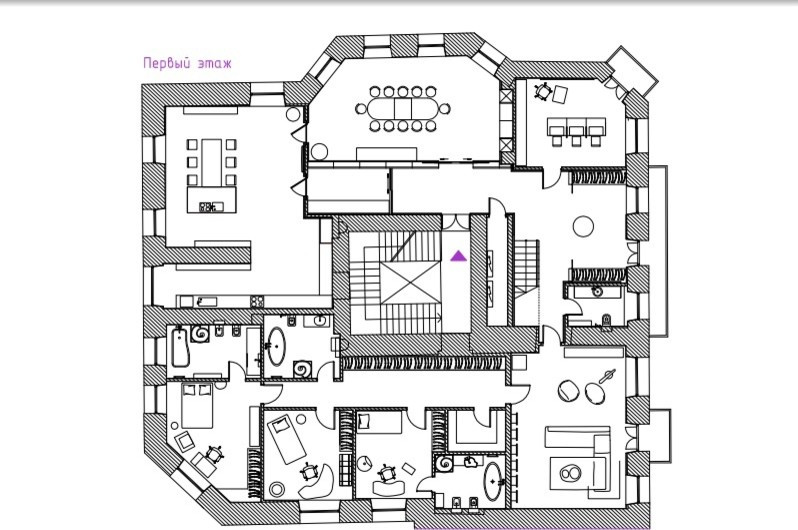 Houzz тур: Квартира на Арбате с видом на звездное небо